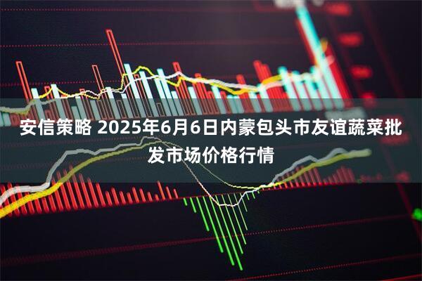 安信策略 2025年6月6日内蒙包头市友谊蔬菜批发市场价格行情