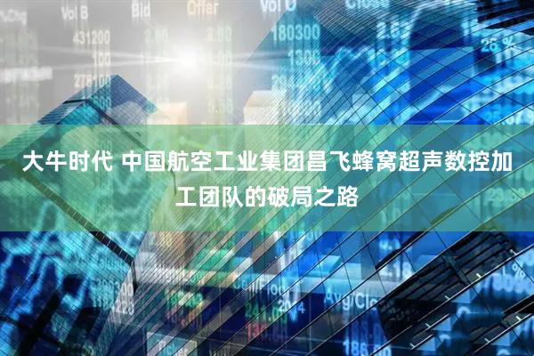 大牛时代 中国航空工业集团昌飞蜂窝超声数控加工团队的破局之路