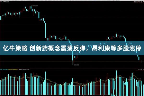 亿牛策略 创新药概念震荡反弹，昂利康等多股涨停
